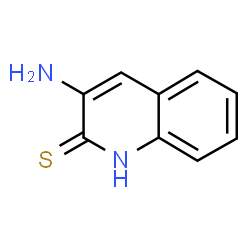 ChemSpider 2D Image | 3-Amino-2(1H)-quinolinethione | C9H8N2S