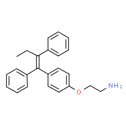 ChemSpider 2D Image | Didesmethyl Tamoxifen | C24H25NO
