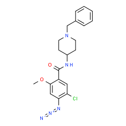 ChemSpider 2D Image | Azapride | C20H23ClN5O2
