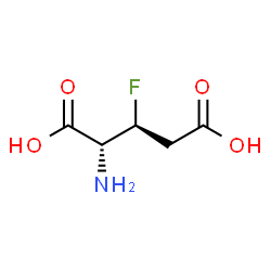 ChemSpider 2D Image | (3S)-3-Fluoro-L-glutamic acid | C5H8FNO4