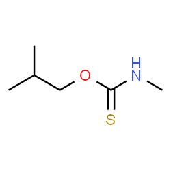 ChemSpider 2D Image | O-Isobutyl methylcarbamothioate | C6H13NOS