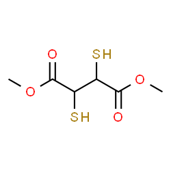 ChemSpider 2D Image | Dimethyl 2,3-dimercaptosuccinate | C6H10O4S2