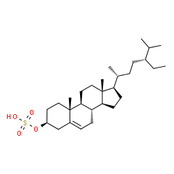 ChemSpider 2D Image | ?-sitosteryl sulfate | C29H50O4S