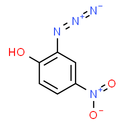 ChemSpider 2D Image | 2-Azido-4-nitrophenol | C6H5N4O3