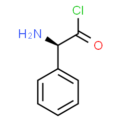 ChemSpider 2D Image | (2R)-Amino(phenyl)acetyl chloride | C8H8ClNO