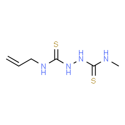 ChemSpider 2D Image | N-Allyl-N'-methyl-1,2-hydrazinedicarbothioamide | C6H12N4S2