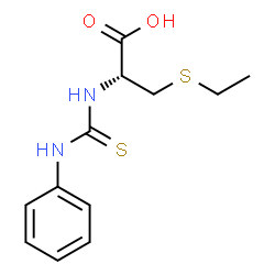 ChemSpider 2D Image | S-Ethyl-N-(phenylcarbamothioyl)-L-cysteine | C12H16N2O2S2