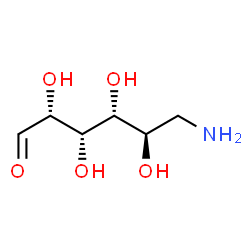 ChemSpider 2D Image | 6-Amino-6-deoxy-D-glucose | C6H13NO5