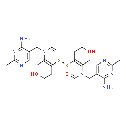 ChemSpider 2D Image | Thiamine disulfide (JAN) | C24H34N8O4S2