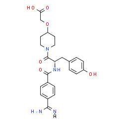 ChemSpider 2D Image | lamifiban | C24H28N4O6