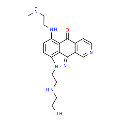 ChemSpider 2D Image | nortopixantrone | C20H24N6O2