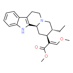 ChemSpider 2D Image | Dihydrocorynantheine | C22H28N2O3