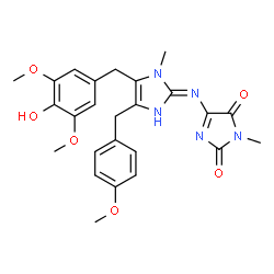 ChemSpider 2D Image | naamidine H | C25H27N5O6