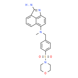 ChemSpider 2D Image | Metesind | C23H24N4O3S