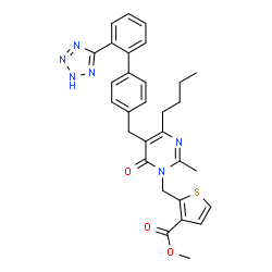 ChemSpider 2D Image | milfasartan | C30H30N6O3S