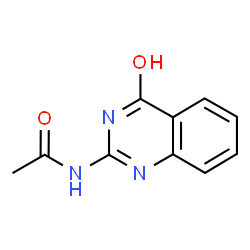 ChemSpider 2D Image | N-(4-Oxo-3h-Quinazolin-2-Yl)acetamide | C10H9N3O2