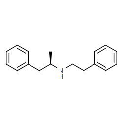 ChemSpider 2D Image | (2R)-1-Phenyl-N-(2-phenylethyl)-2-propanamine | C17H21N
