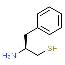 ChemSpider 2D Image | (2S)-2-Amino-3-phenyl-1-propanethiol | C9H13NS