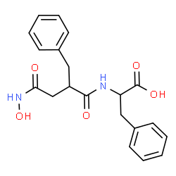 ChemSpider 2D Image | N-[2-Benzyl-4-(hydroxyamino)-4-oxobutanoyl]phenylalanine | C20H22N2O5
