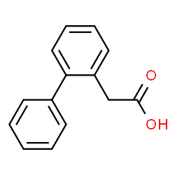 ChemSpider 2D Image | biphenylacetic acid | C14H12O2