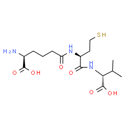ChemSpider 2D Image | N-[(5S)-5-Amino-5-carboxypentanoyl]-L-homocysteyl-D-valine | C15H27N3O6S