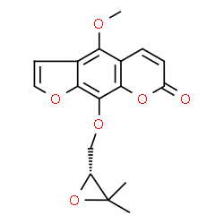 ChemSpider 2D Image | Byakangelicol | C17H16O6