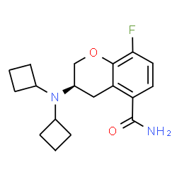 ChemSpider 2D Image | Robalzotan | C18H23FN2O2