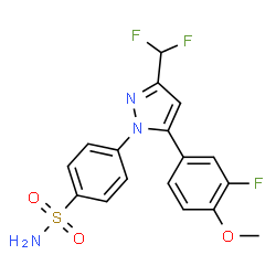 ChemSpider 2D Image | deracoxib | C17H14F3N3O3S