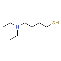 ChemSpider 2D Image | 4-(Diethylamino)-1-butanethiol | C8H19NS