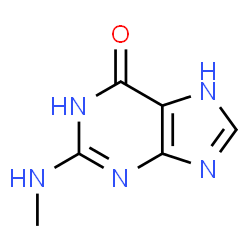 ChemSpider 2D Image | N-Methylguanine | C6H7N5O