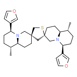 ChemSpider 2D Image | (-)-neothionupharidine | C30H42N2O2S