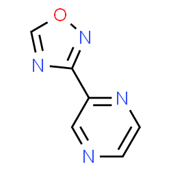 ChemSpider 2D Image | 1,2,4-Oxadiazol-3-ylpyrazine | C6H4N4O