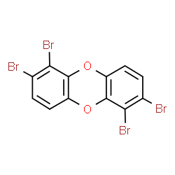 ChemSpider 2D Image | 1,2,6,7-Tetrabromooxanthrene | C12H4Br4O2