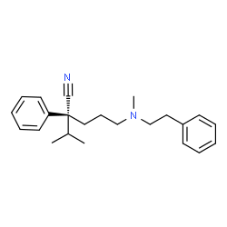 ChemSpider 2D Image | (+)-emopamil | C23H30N2
