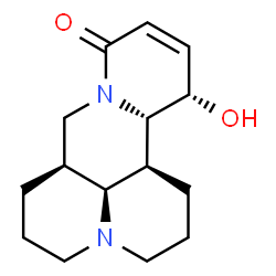 ChemSpider 2D Image | (12alpha)-12-Hydroxy-13,14-didehydromatridin-15-one | C15H22N2O2