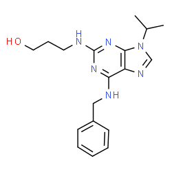 ChemSpider 2D Image | Bohemine | C18H24N6O