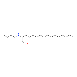 ChemSpider 2D Image | 2-(Butylamino)-1-hexadecanol | C20H43NO