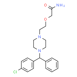 ChemSpider 2D Image | Cetirizine Amide | C21H26ClN3O2