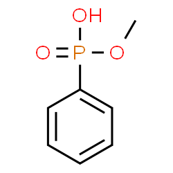 ChemSpider 2D Image | Methyl hydrogen phenylphosphonate | C7H9O3P