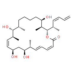 ChemSpider 2D Image | (3Z,5E,7R,8S,10R,11Z,13S,14R,15S,20R,21S,22S)-22-[(2S,3Z)-3,5-Hexadien-2-yl]-8,10,14,20-tetrahydroxy-7,13,15,21-tetramethyloxacyclodocosa-3,5,11-trien-2-one | C31H50O6