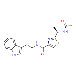 ChemSpider 2D Image | bacillamide C | C18H20N4O2S