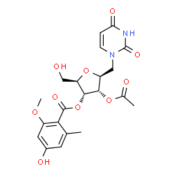 ChemSpider 2D Image | kipukasin B | C21H24N2O10