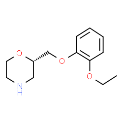 ChemSpider 2D Image | (S)-(-)-Viloxazine | C13H19NO3