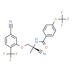 ChemSpider 2D Image | monepantel | C20H13F6N3O2S
