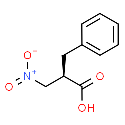 ChemSpider 2D Image | (2R)-2-Benzyl-3-nitropropanoic acid | C10H11NO4