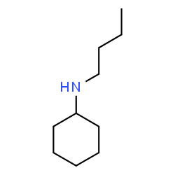 ChemSpider 2D Image | N-Butylcyclohexanamine | C10H21N