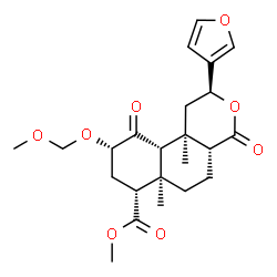 ChemSpider 2D Image | 2-Methoxymethyl salvinorin B | C23H30O8