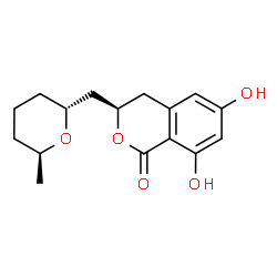 ChemSpider 2D Image | cladosporin | C16H20O5