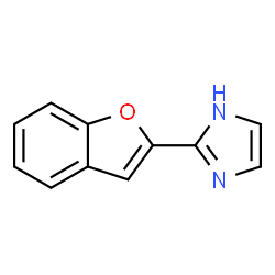 ChemSpider 2D Image | 2-(2-benzofuranyl)-2-imidazoline | C11H8N2O