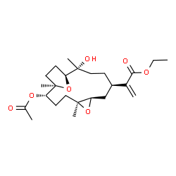 ChemSpider 2D Image | dendronpholide H | C24H38O7